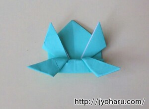 Ｂ　折り紙 カエルの折り方_html_23ead91e